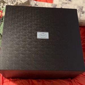 Prada purse gift box and bag